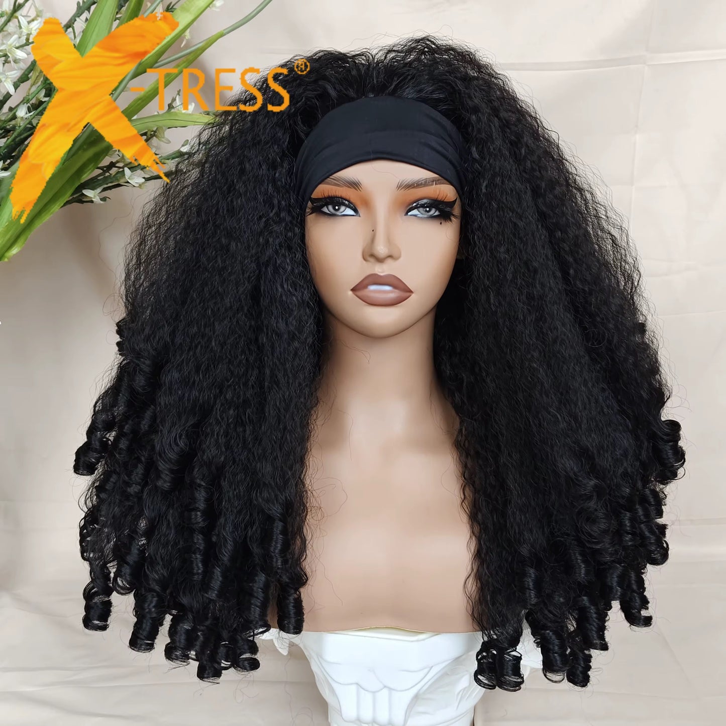 Perruque Afro Bouclée Naturelle – Lace Front Noir