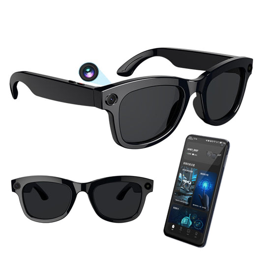 Lunettes Intelligentes AI Camera – Vidéo HD + Audio Bluetooth
